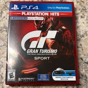 Gran Turismo Sport for PS4 - Red Case